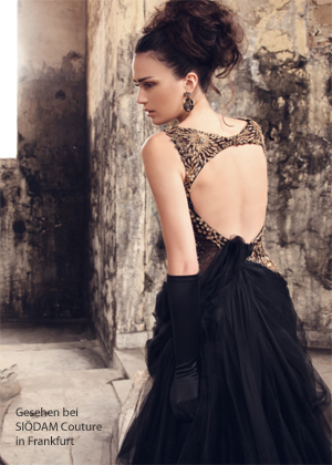 Schwarzes Abendkleid