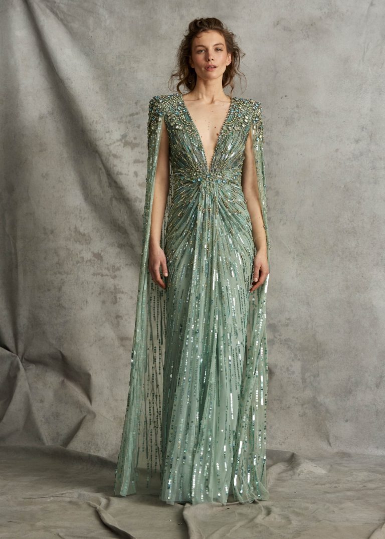 Jenny Packham Goldfinger dress