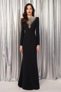 Schwarzes Abendkleid Jenny Packham